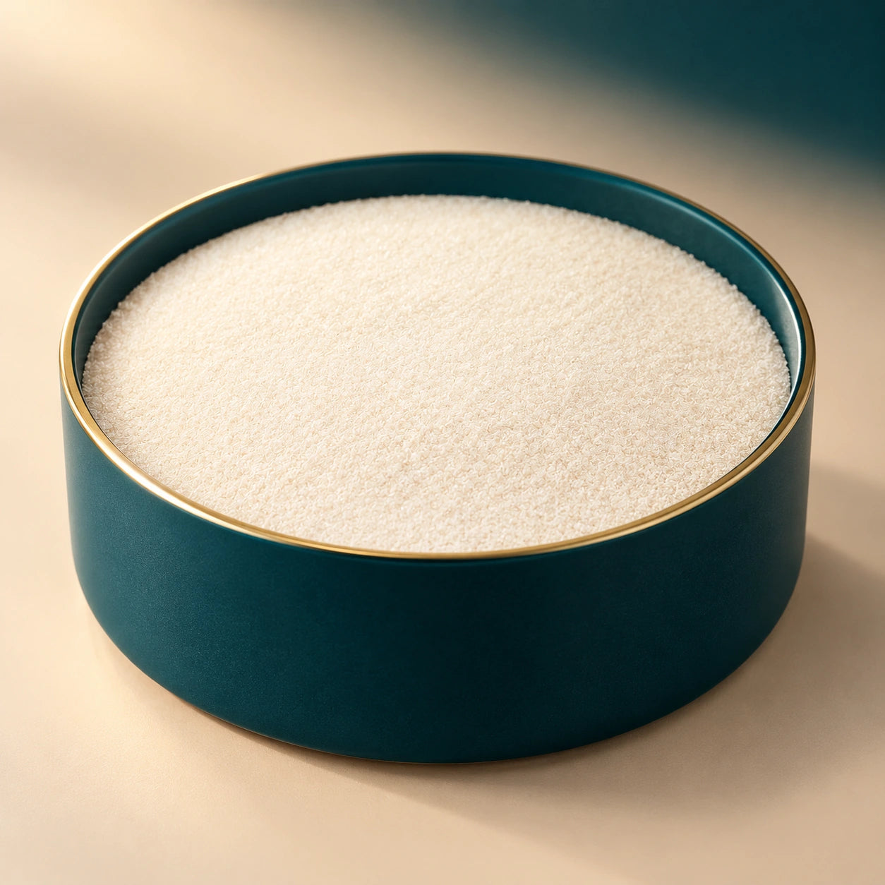 Illustrative material study for L-theanine. Not a photo of production material.