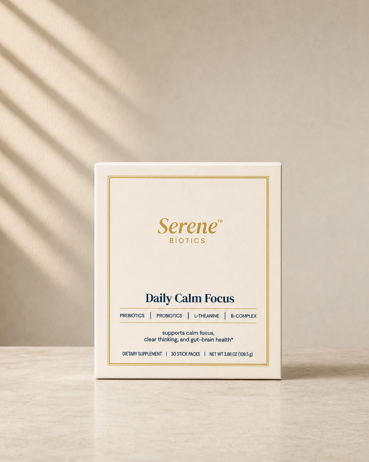 Daily Calm Focus carton front